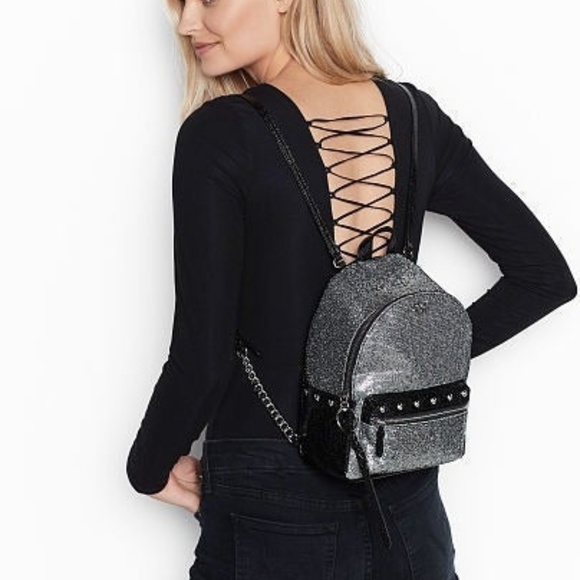 Limited Victoria's Secret Small Sparkling Backpack
